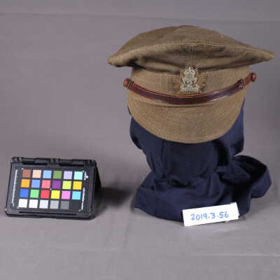 1917-1918 2nd Battalion Private's Service Dress Cap w/Badge