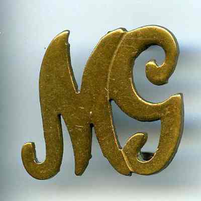 1914-1919 Canadian Expeditionary Force Machine Gun Trade Badge