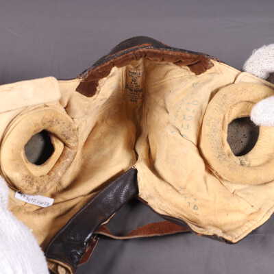 RAF Type "B" flying helmet Detail