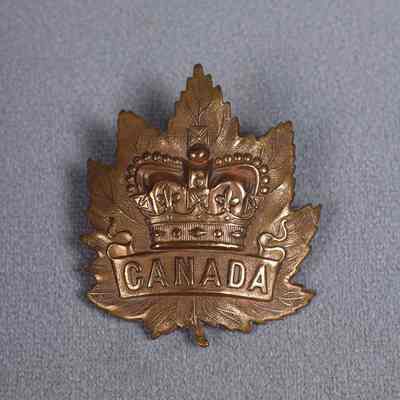 1899-1902 South Africa War regimental cap badge.