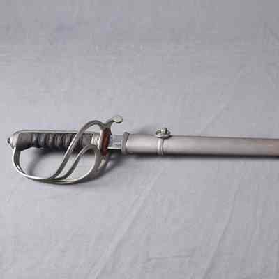 1980's Royal Artillery officer's P1822 officer's sword scabbard