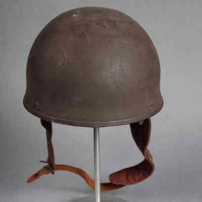 1944-1945 Canadian Army Motorcycle Dispatch Rider's Helmet