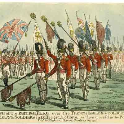 Dighton print "Triumph of British Flag, 1811"