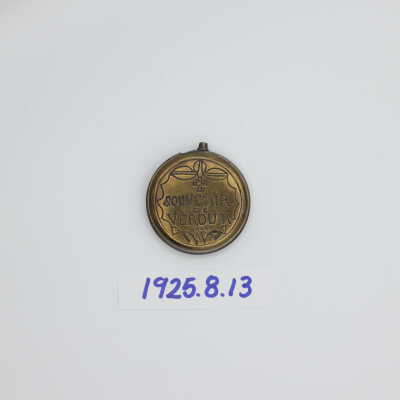 1916-1919 French civilian "Verdun" souvenir pocket watch
