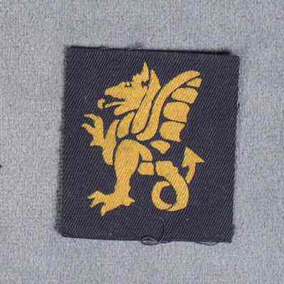 1944-1945 British Army (43rd Wessex Division) shoulder patch