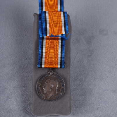 1914-1920 British War Medal "Sapper J.W. Sanders, C.E."
