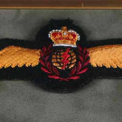 1968-1970 Canadian Forces Navigator's wing qualification badge.