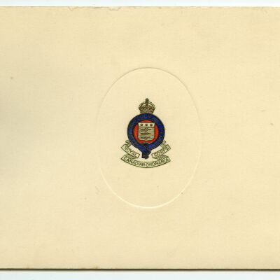 1941 Royal Canadian Ordnance Corps Christmas Card