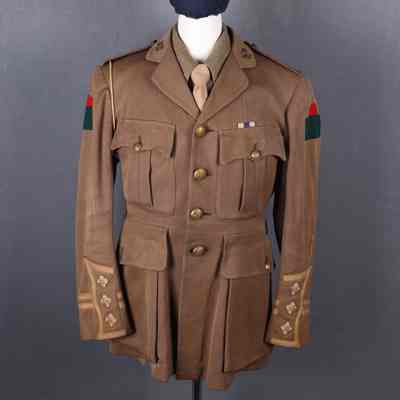 1917-1918 75th Battalion Captain's service dress jacket