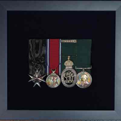 1910-1936 Colonial Auxiliary Forces Officer's Decoration