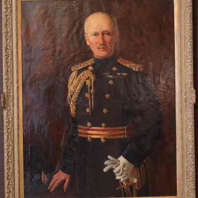Oil painting (oil on canvas) "Major-General J.T. Fotheringham, C.M.G., V.D., 1930's."