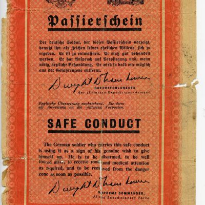 Document, Surrender
