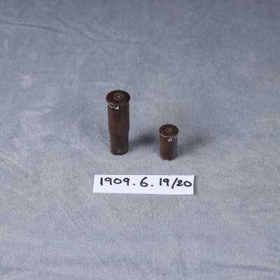 1885 North-West Mounted Police revolver shell casing.