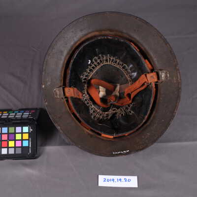 CEF Tunneling Company painted Brodie helmet Inside