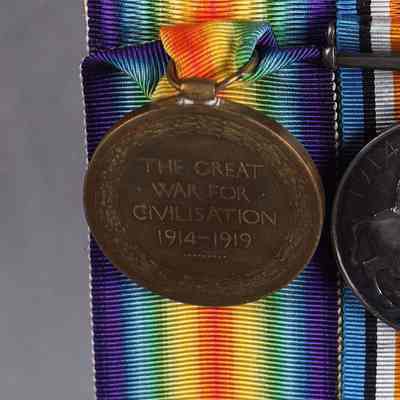 Medal Back View