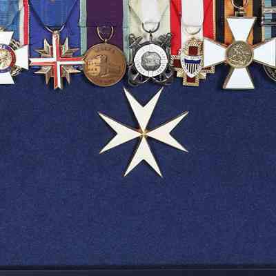 1980's The Most Venerable Order of St. John of Jerusalem, Commander.