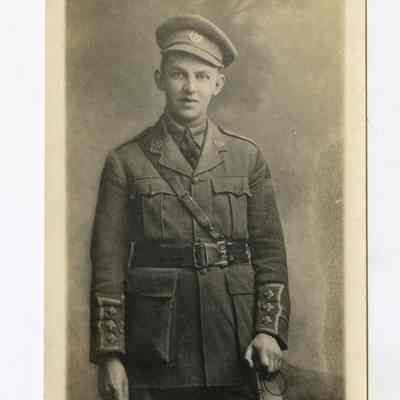 Photograph "A studio portrait of Major Herbert Lionel Oldfield, 8th CEF Battalion."