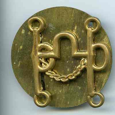 1914-1919 Canadian Expeditionary Force Saddler’s Trade badge