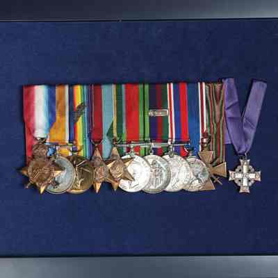 1914-20 British War Medal "CAPT. J.K. LAWSON"