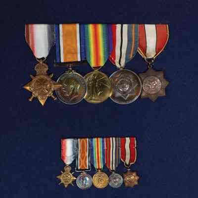 1914-1920 British War Medal (miniature).