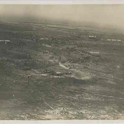 Photograph "Lens-Epinoy Road panorama, 11th June 1917."