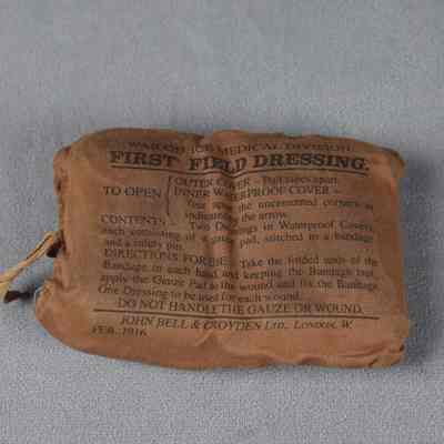 1916-1919 BEF soldier's First Field Dressing