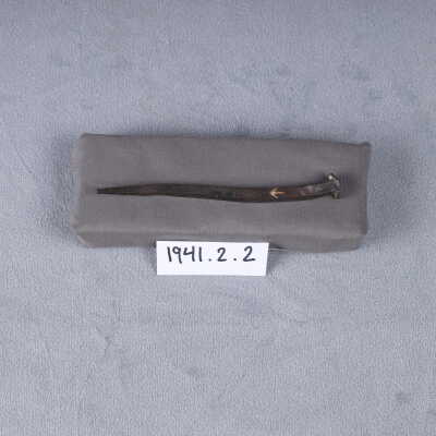 1840s-1860s Copper nail from Fort Henry.