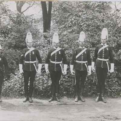 Photograph "Princess Louise's Dragoon Guards, Ottawa, 1901(?)."