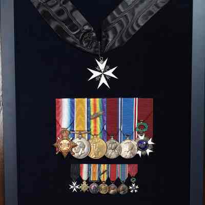 1914-1920 British War Medal (miniature).