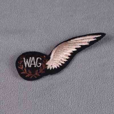 1942-1943 Royal Canadian Air Force Wireless Air Gunner's wing qualification badge.