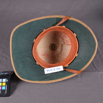 38th Battalion Major's Helmet Inside