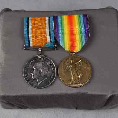 1914-1920 British War Medal LIEUT W G BELL (CMGC)