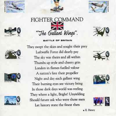 1993 Royal Air Force Fighter Command Battle of Britain commemorative print.