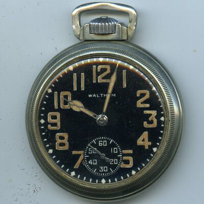 1939-1945 Canadian Army officer's pocket watch, s/no. 2480-C