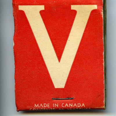 1940's Canadian Army matchbook