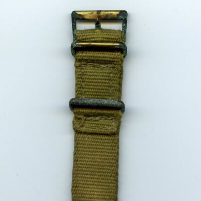1945 British Army Officer's wristwatch strap