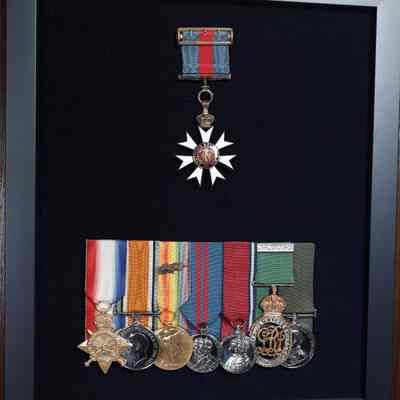 1914-1920 British War Medal, to Colonel J.T. Fotheringham,