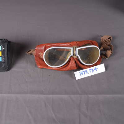 1930's-1942 Royal Air Force/Royal Canadian Air Force "Triplex" flying goggles