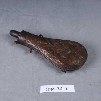 1820-1850 British civilian powder horn.