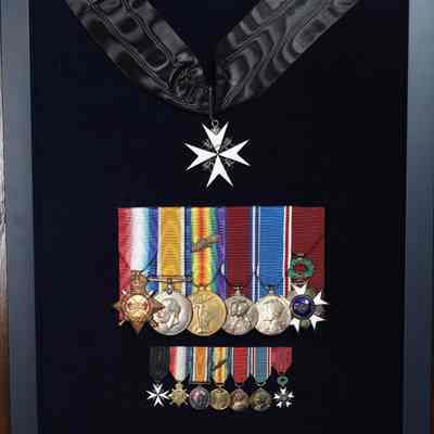 1935 King George V Jubilee Medal (miniature).