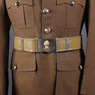 1960's RCHA/RCA Officer's Dress Web Belt w/Artillery Buckle