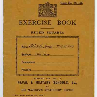 1941 British Army officer's note book