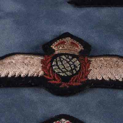 1947-1953 Royal Canadian Air Force Navigator's wing qualification badge.