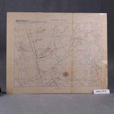 1917 Canadian Expeditionary Force trench