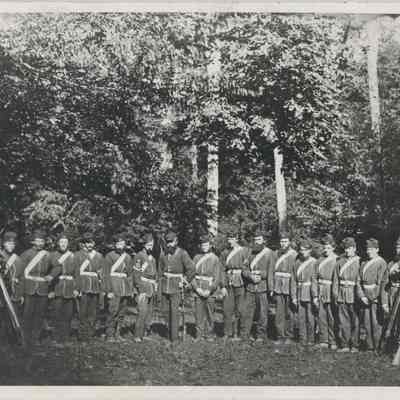 Photograph "No.10 Company, 34th Battalion Infantry, 1868"