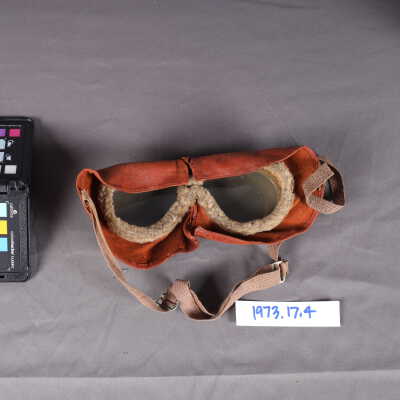 RAF "Triplex" flying goggles Reverse