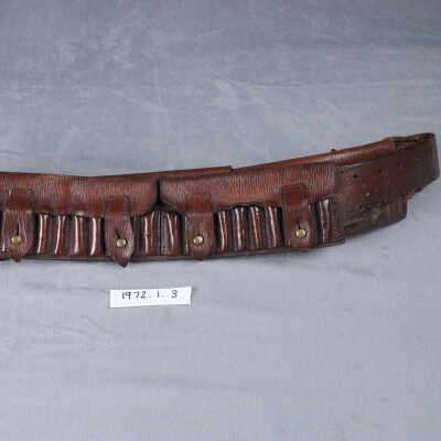 1914-1918 Canadian Field Artillery ammunition bandolier