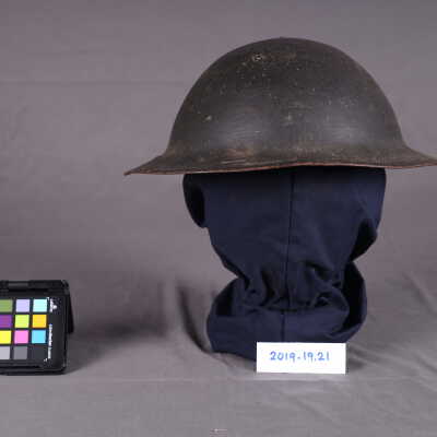 CEF 2nd Division painted Brodie helmet Reverse