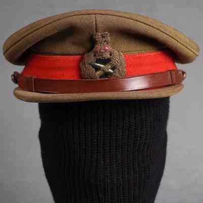1944-1945 Canadian Army General Officer's cap (named VOKES)