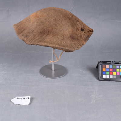 1917-1918 BEF/CEF Brodie Helmet Hessian Camouflage Cover